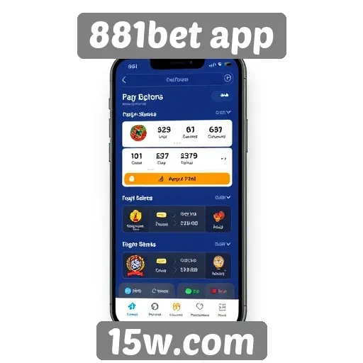 Design intuitivo do 881bet app para usuários